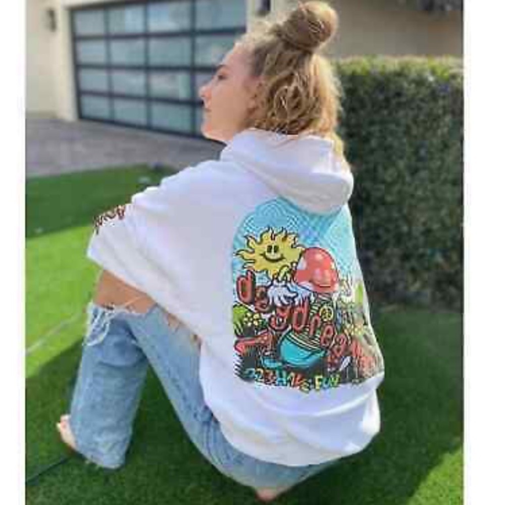 Daydreamer Flyer Mushroom Hoodie S